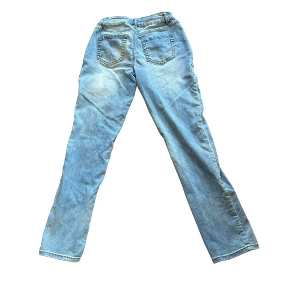 Lace Patch Work Denim Jeans EST. 1946 Women’s Size 2 Bohemian Girly Softgirl - Picture 2 of 15